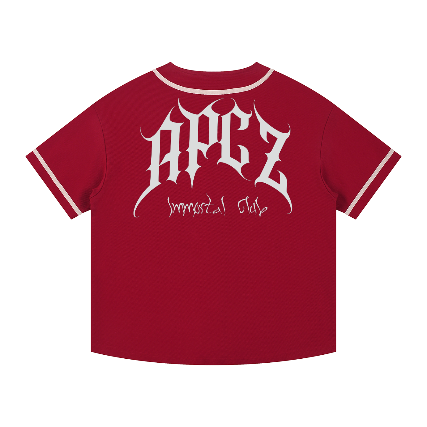Piped Button-Up Jersey (UMMORTAL CLUB)