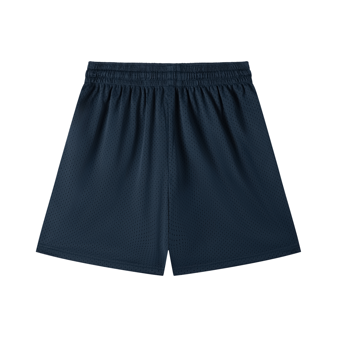 MESH DRAWSTRING SHORTS (OLD ENGLISH) BLACK