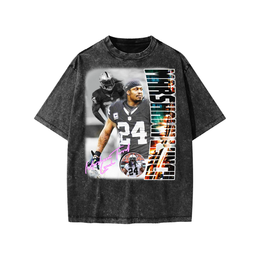 Snow Washed Kids' T-Shirt (MARSHAWN LYNCH) RAIDERS