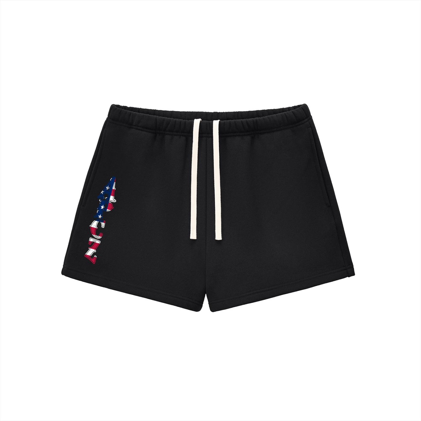 Ladies Fleece Drawstring Sweatshorts (USA)