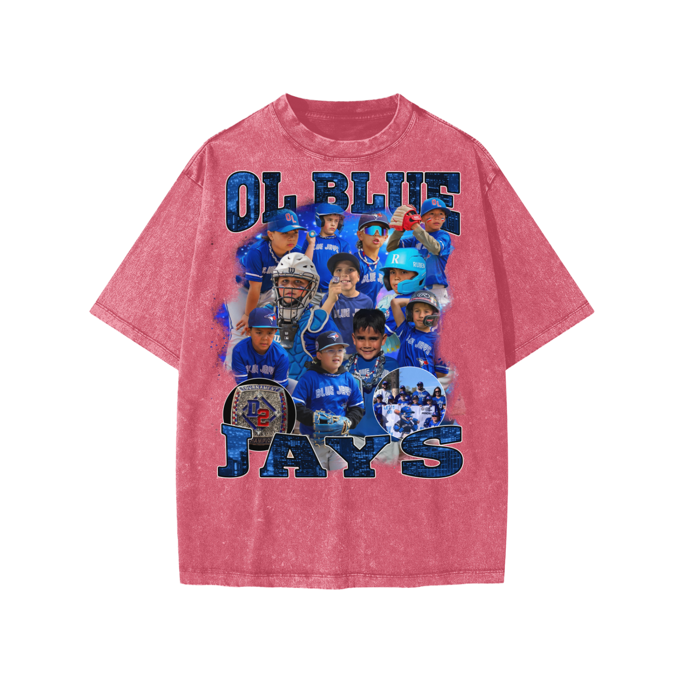Snow Washed Kids' T-Shirt (OL BLUE JAYS)