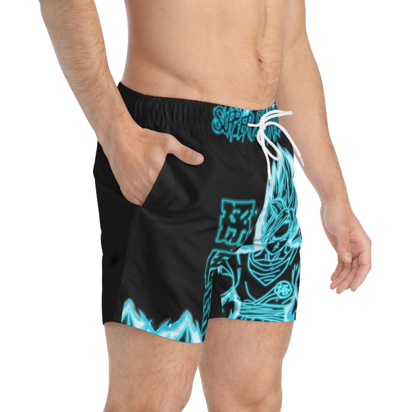 SSJB Goku (Swim Trunks)