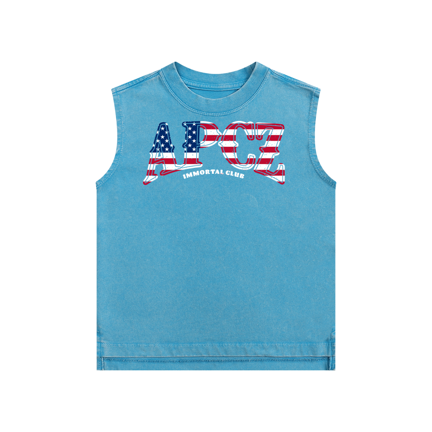 Snow Washed Kids' Tank Top (USA) Front (Size up 1-2)