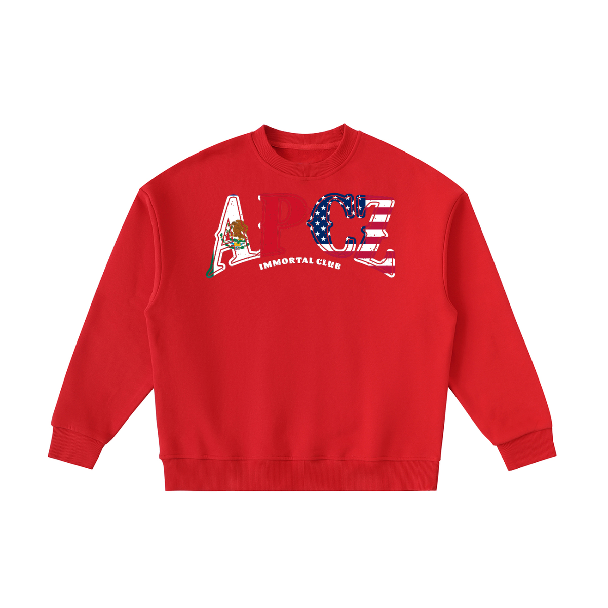 Essential Fleece Kids' Crewneck Sweatshirt (MEXICO/USA)