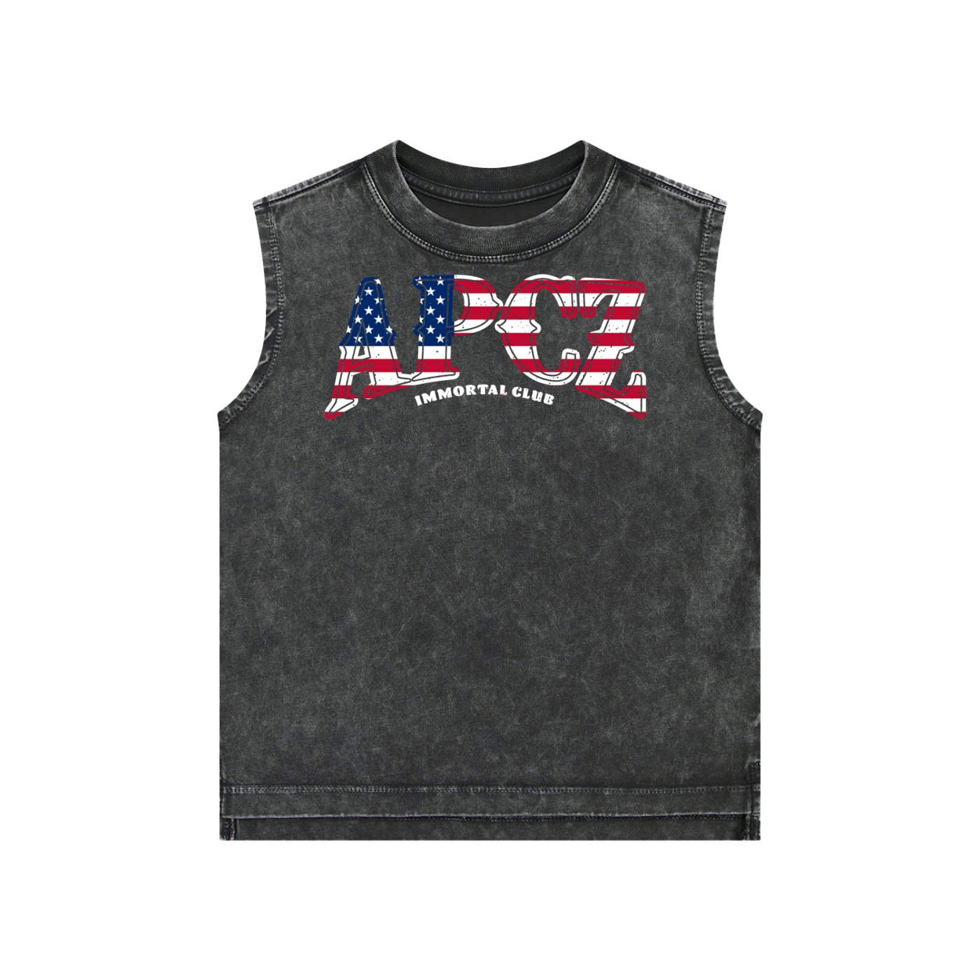 Snow Washed Kids' Tank Top (USA) Front (Size up 1-2)