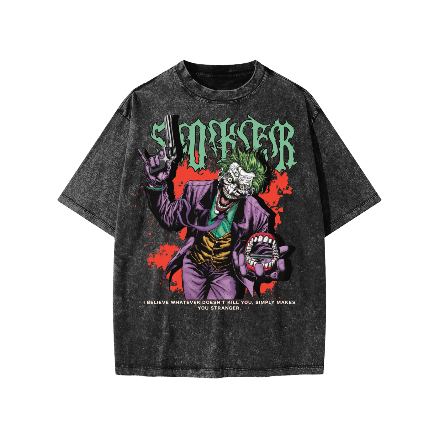 Snow Washed Kids' T-Shirt (JOKER)