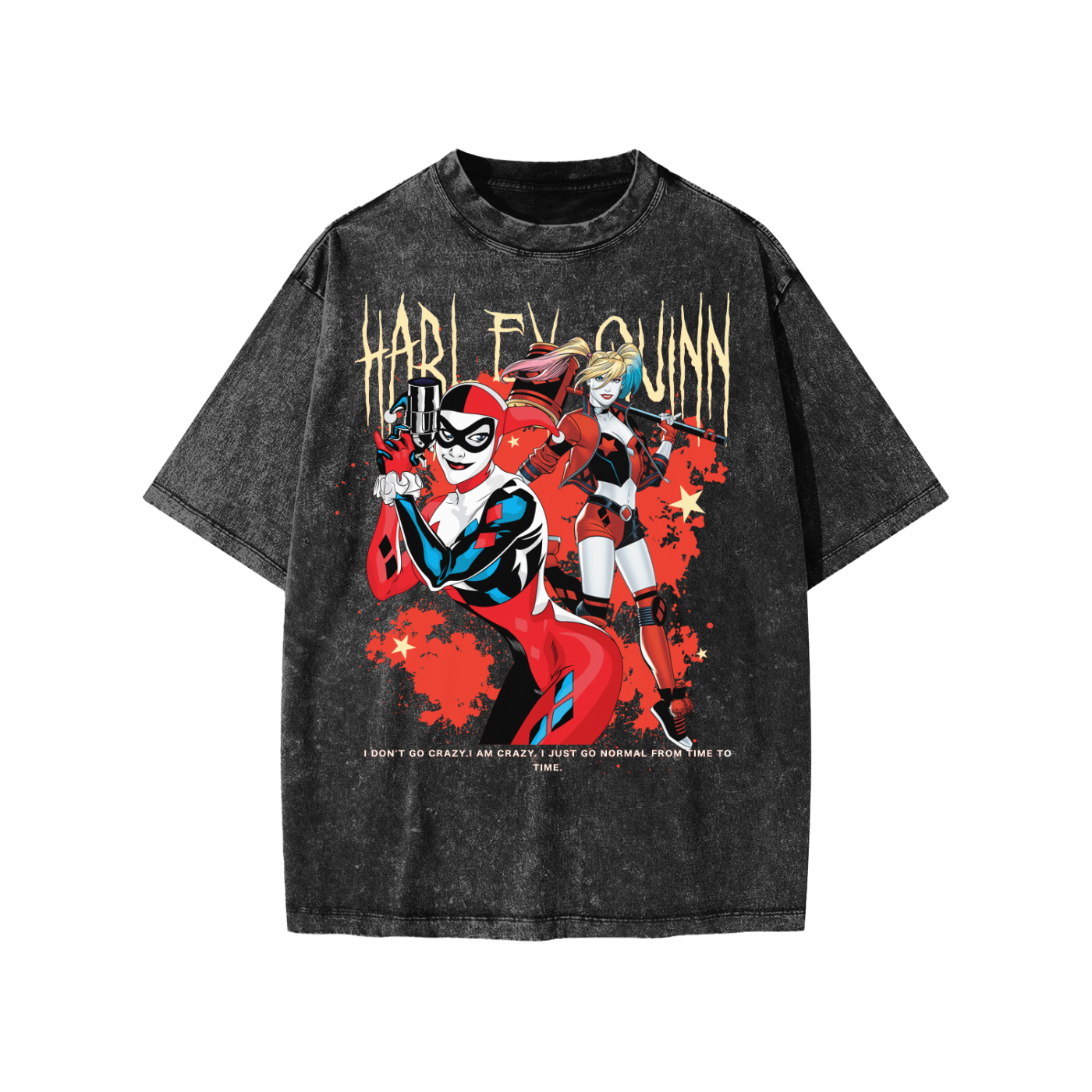 Snow Washed Kids' T-Shirt (HARLEY QUINN)