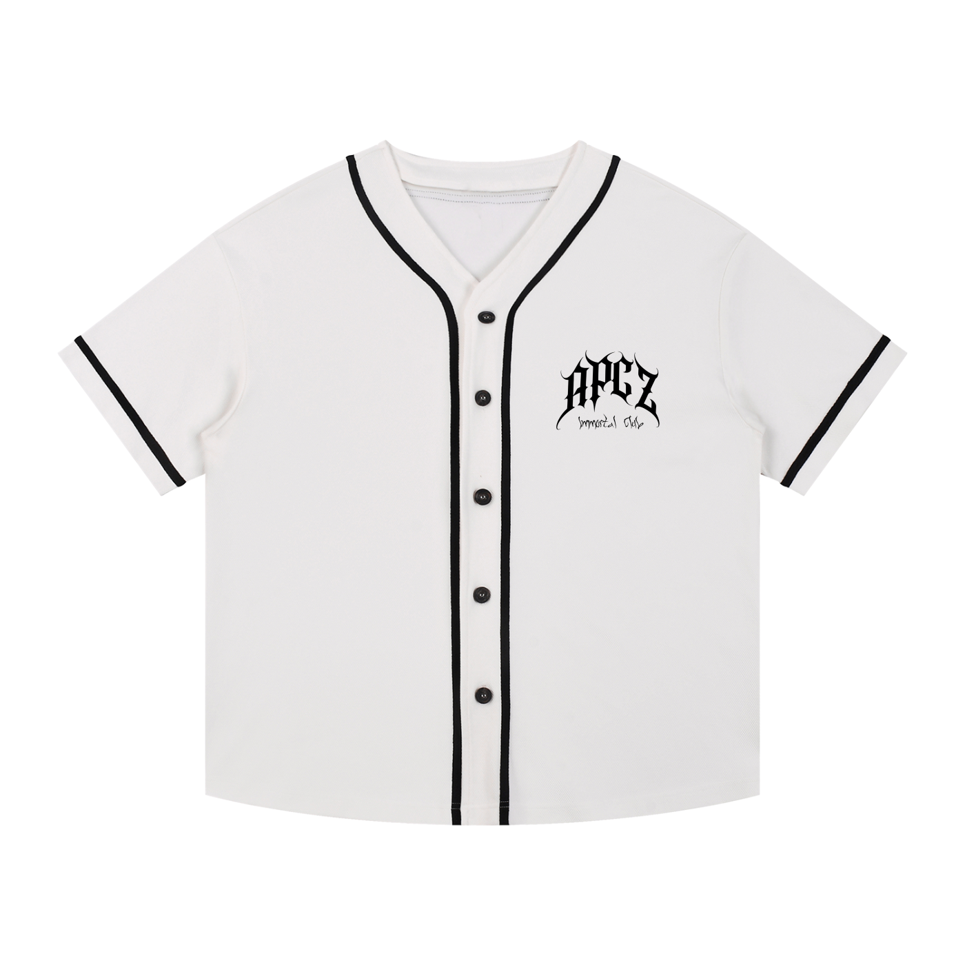Piped Button-Up Jersey (IMMORTAL CLUB)
