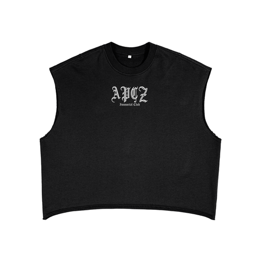 IMC OLD ENGLISH CUTOFF (FRONT/BACK)