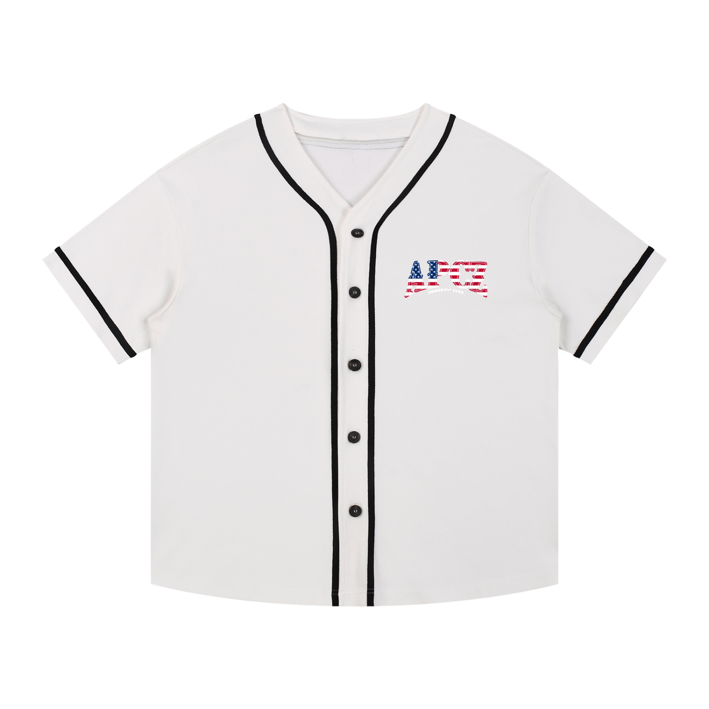 Piped Button-Up Jersey (USA)