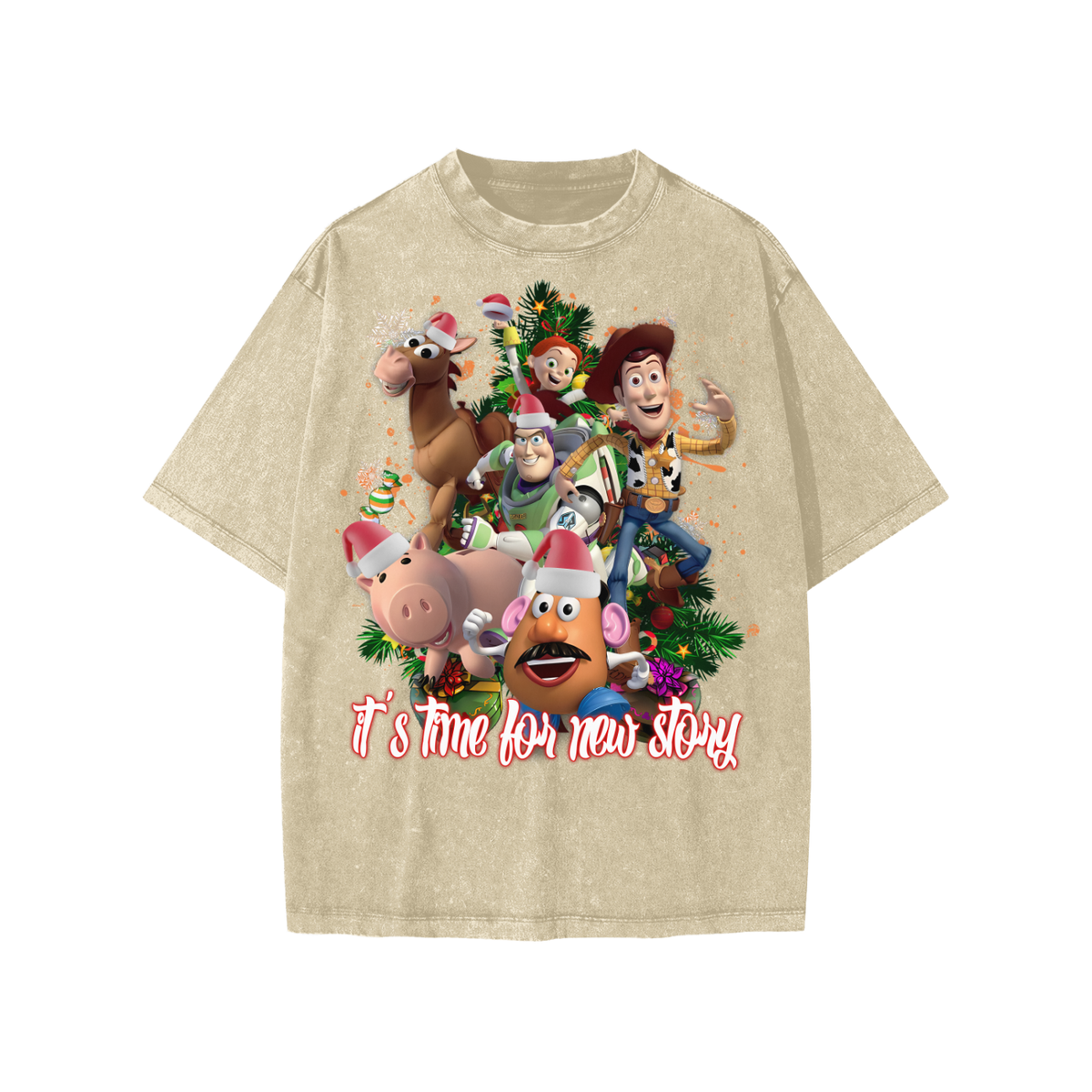 Snow Washed Kids' T-Shirt (HOLIDAY TOY STORY)