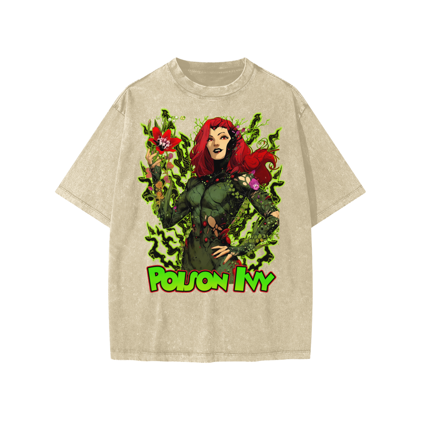 Snow Washed Kids' T-Shirt (POISON IVY)
