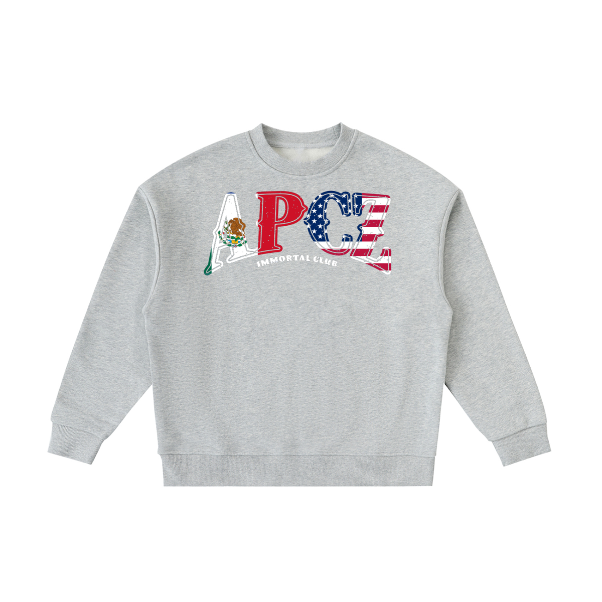Essential Fleece Kids' Crewneck Sweatshirt (MEXICO/USA)