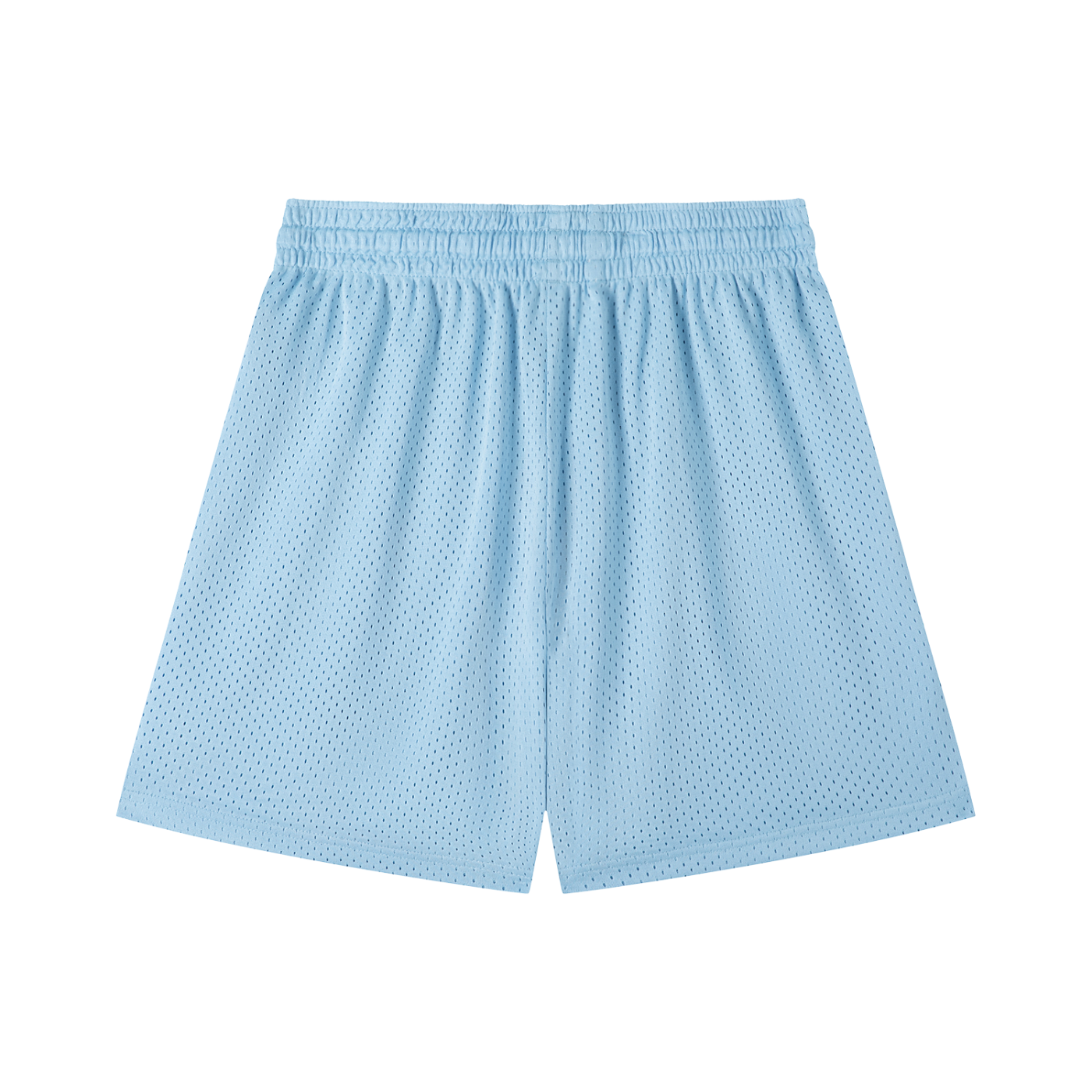 MESH DRAWSTRING SHORTS (OLD ENGLISH) BLACK