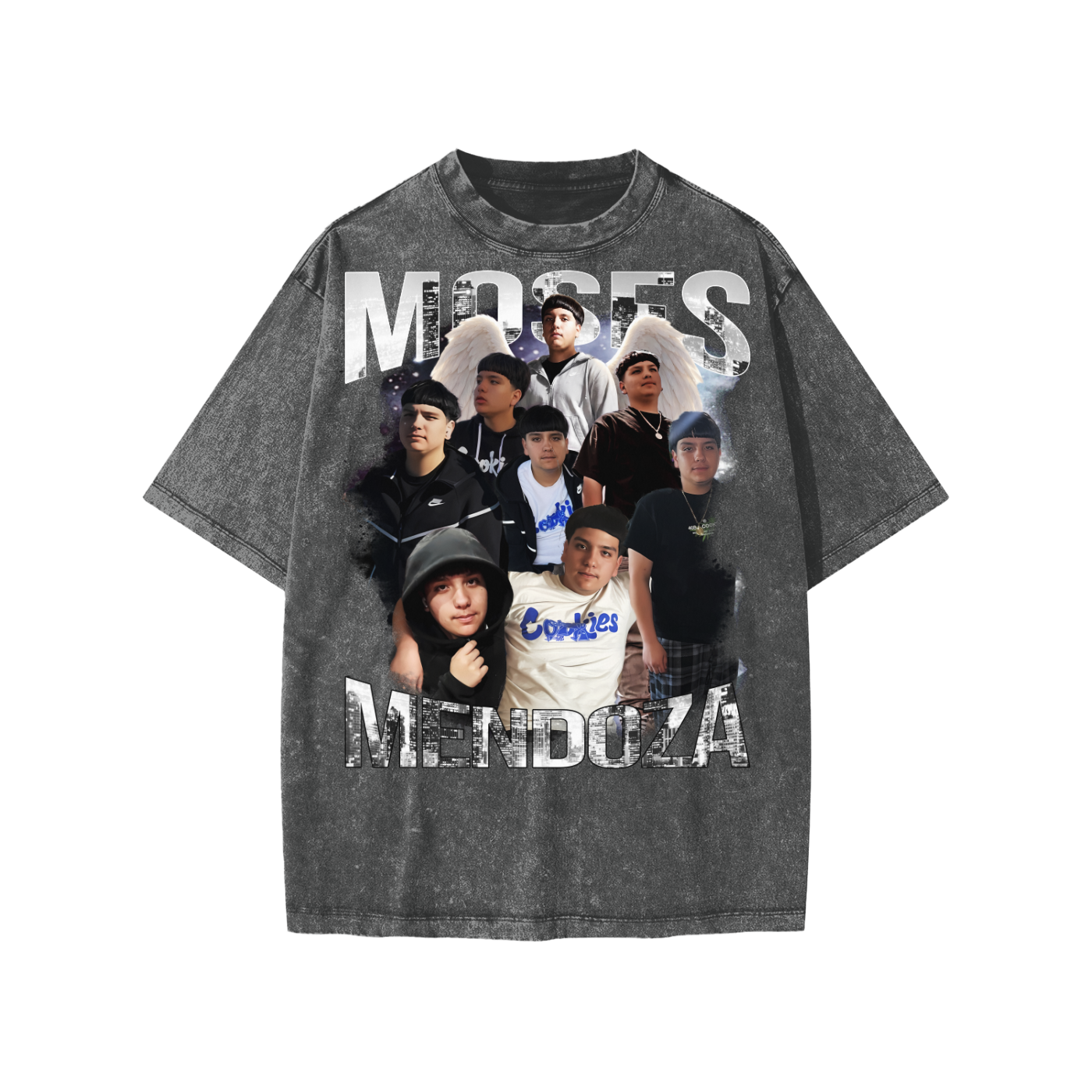 Snow Washed Kids' T-Shirt (MOSES MENDOZA)