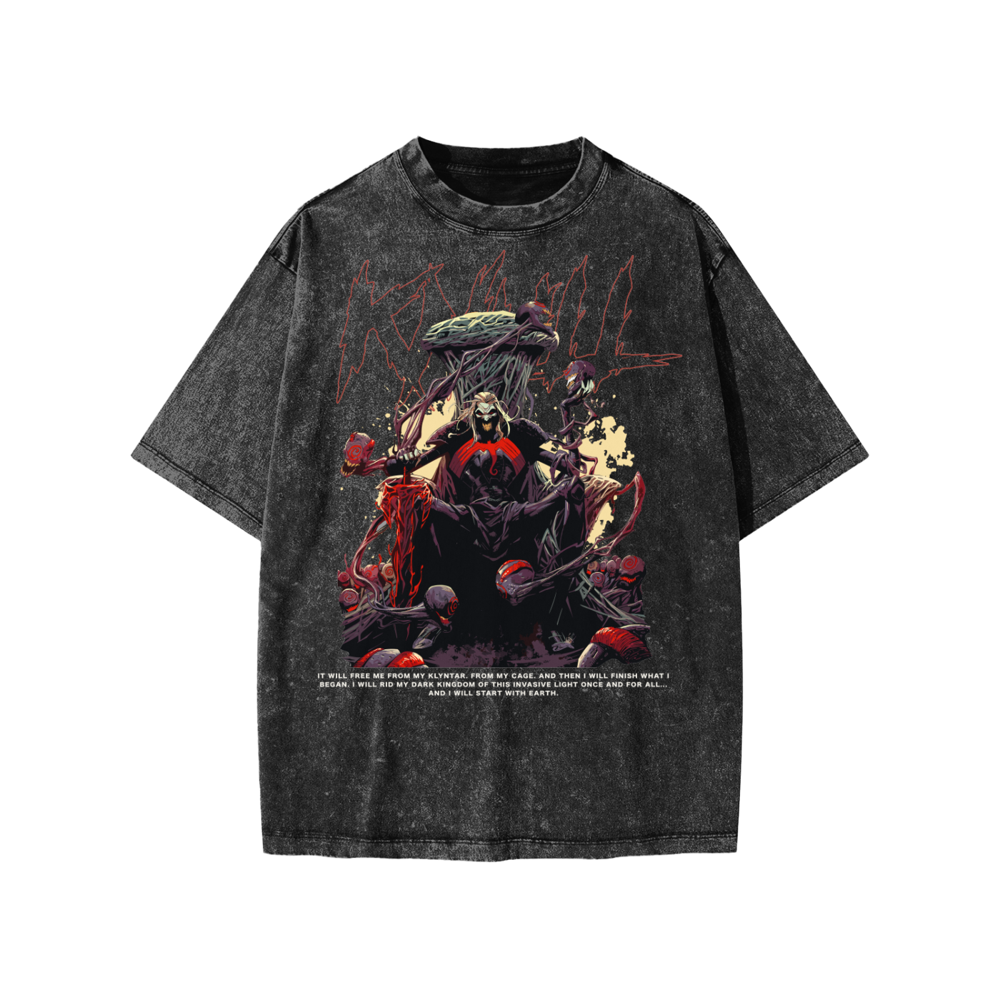Snow Washed Kids' T-Shirt (KNULL)