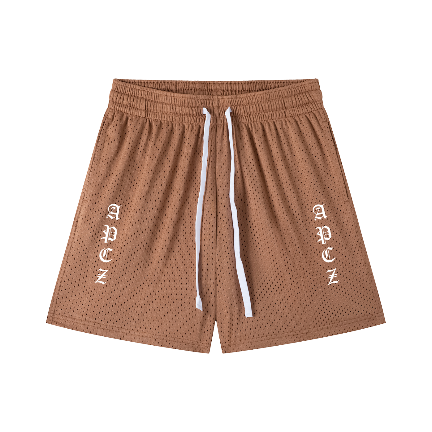 MESH DRAWSTRING SHORTS (OLD ENGLISH)
