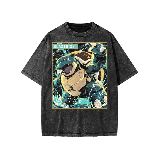 Snow Washed Kids' T-Shirt (BLASTOISE)