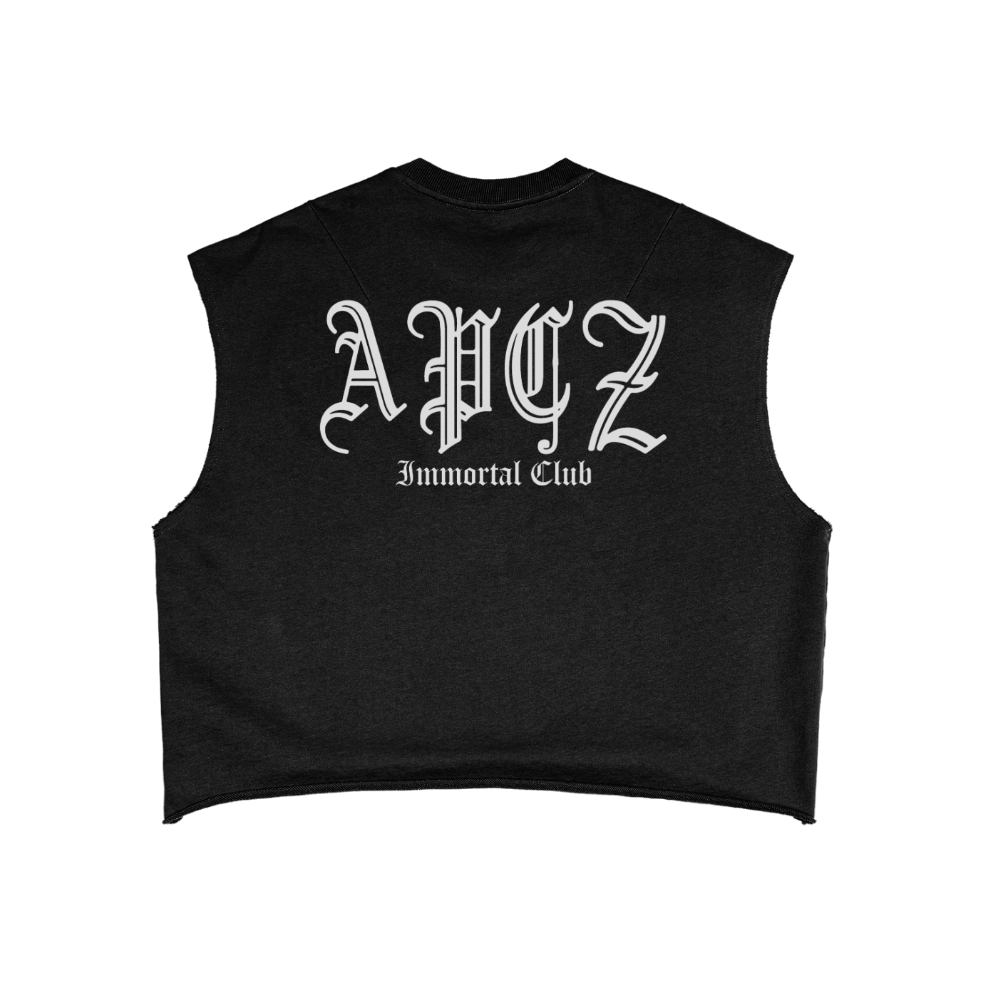 IMC OLD ENGLISH CUTOFF (FRONT/BACK)