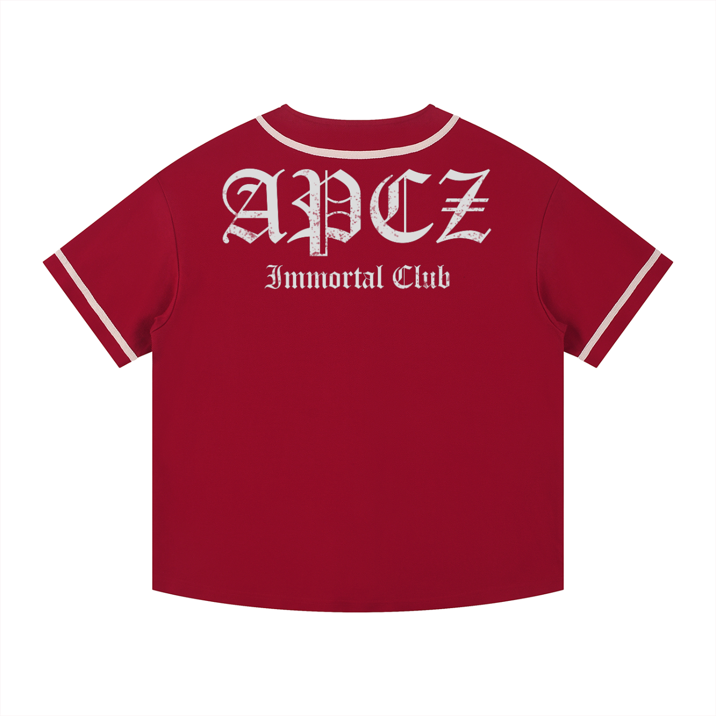 Piped Button-Up Jersey (IMC OLDIE)