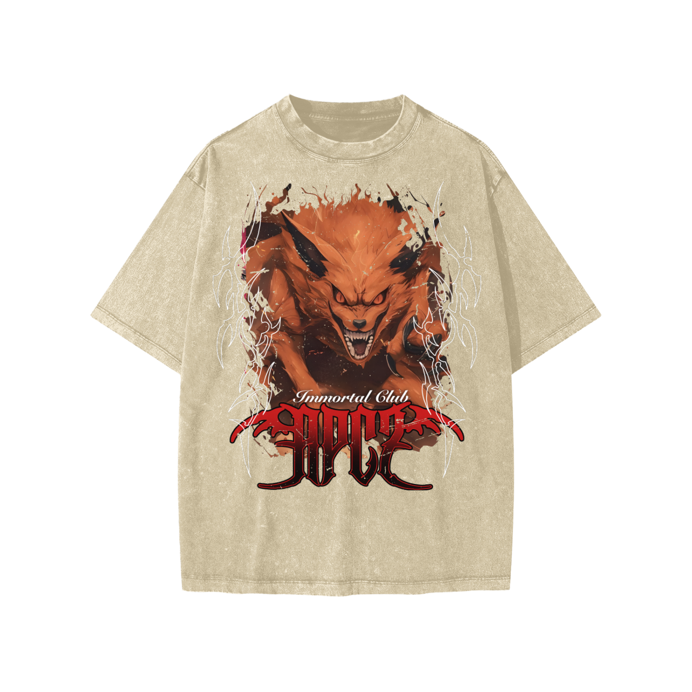 Snow Washed Kids' T-Shirt (KURAMA)