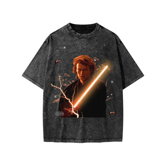 Snow Washed Kids' T-Shirt (KNIGHTFALL ANAKIN)