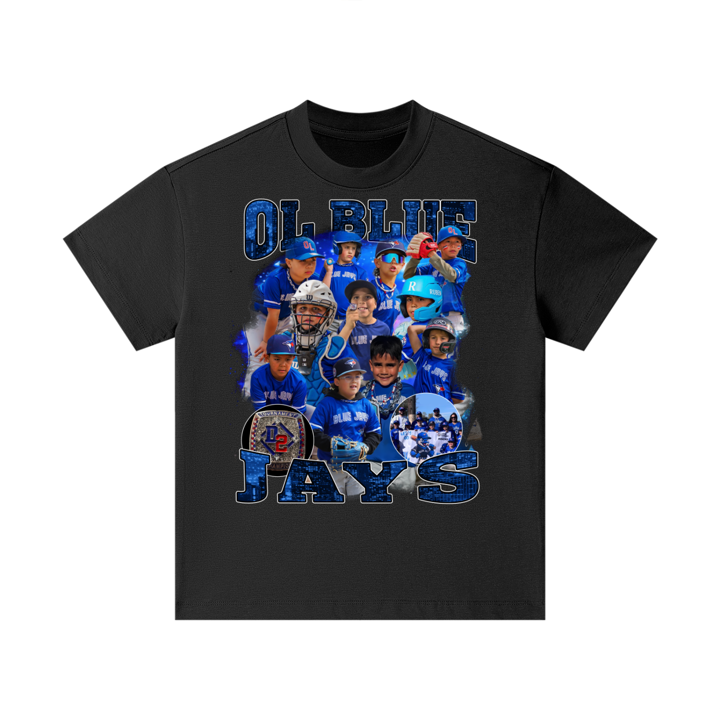 Pure Cotton Essential Kids T-Shirt (OL BLUE JAYS)