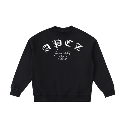 Essential Fleece Kids' Crewneck Sweatshirt (APCZ OLD ENGLISH)