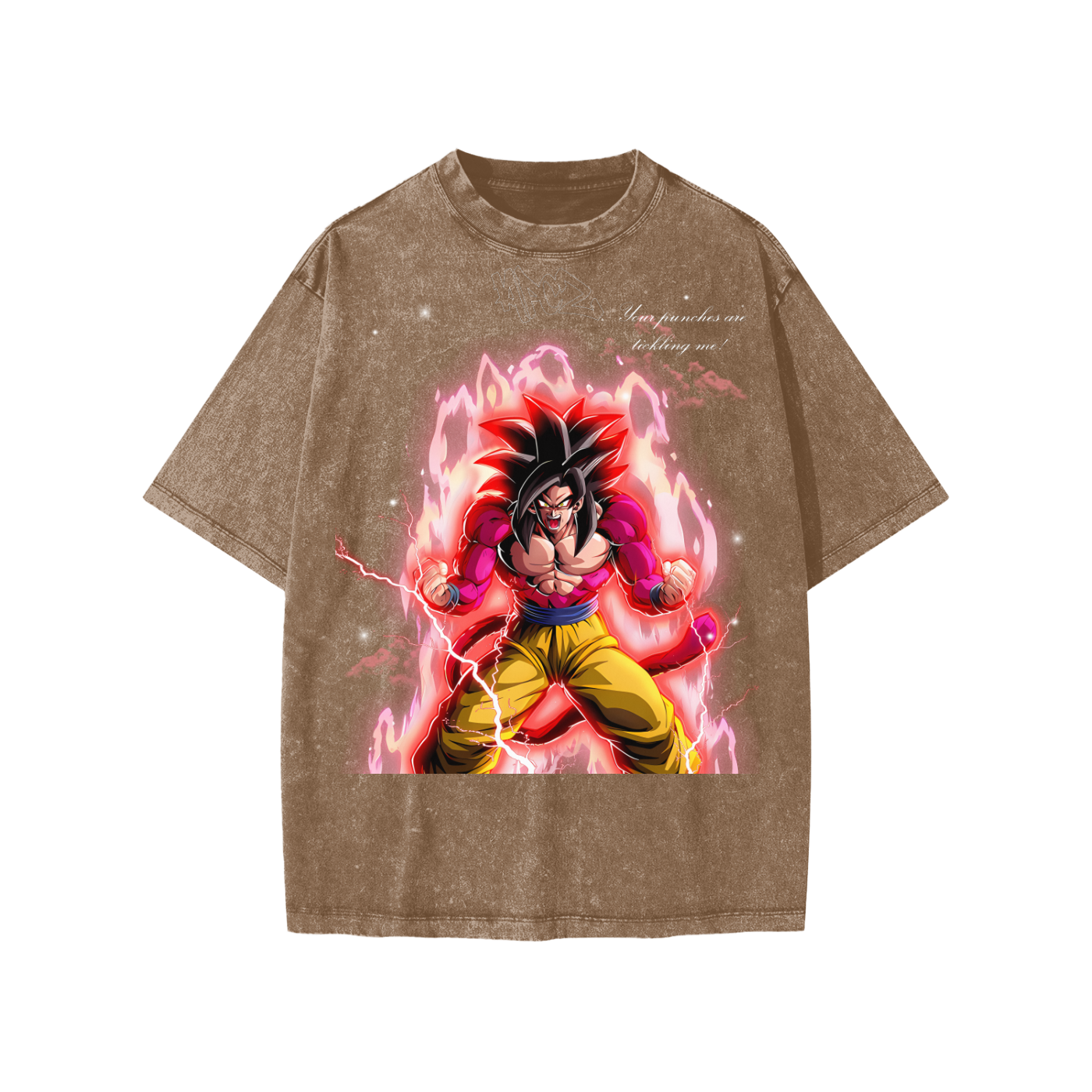 Snow Washed Kids' T-Shirt (SUPER SAIYAN GOKU 4)