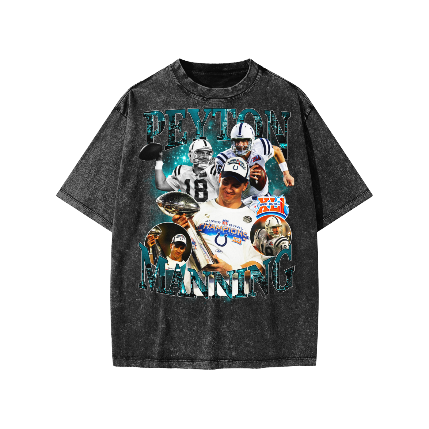 Snow Washed Kids' T-Shirt (PEYTON MANNING)