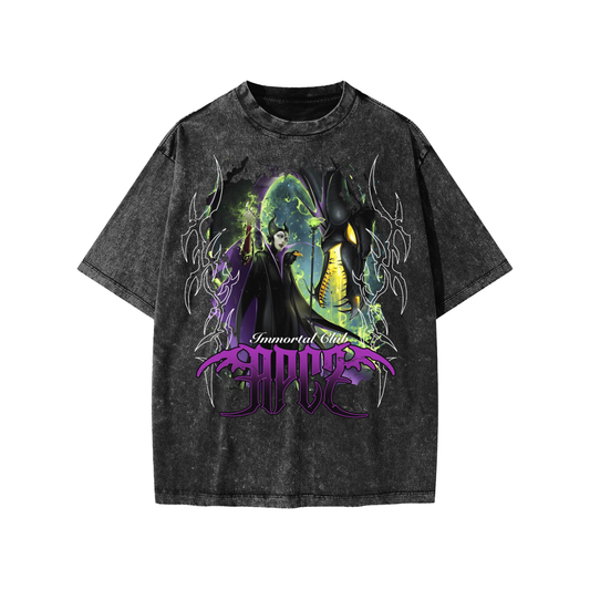 Snow Washed Kids' T-Shirt (MALIFICENT)