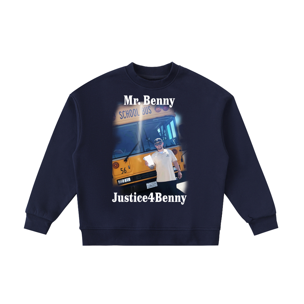 Essential Fleece Kids' Crewneck Sweatshirt (MR BENNY)