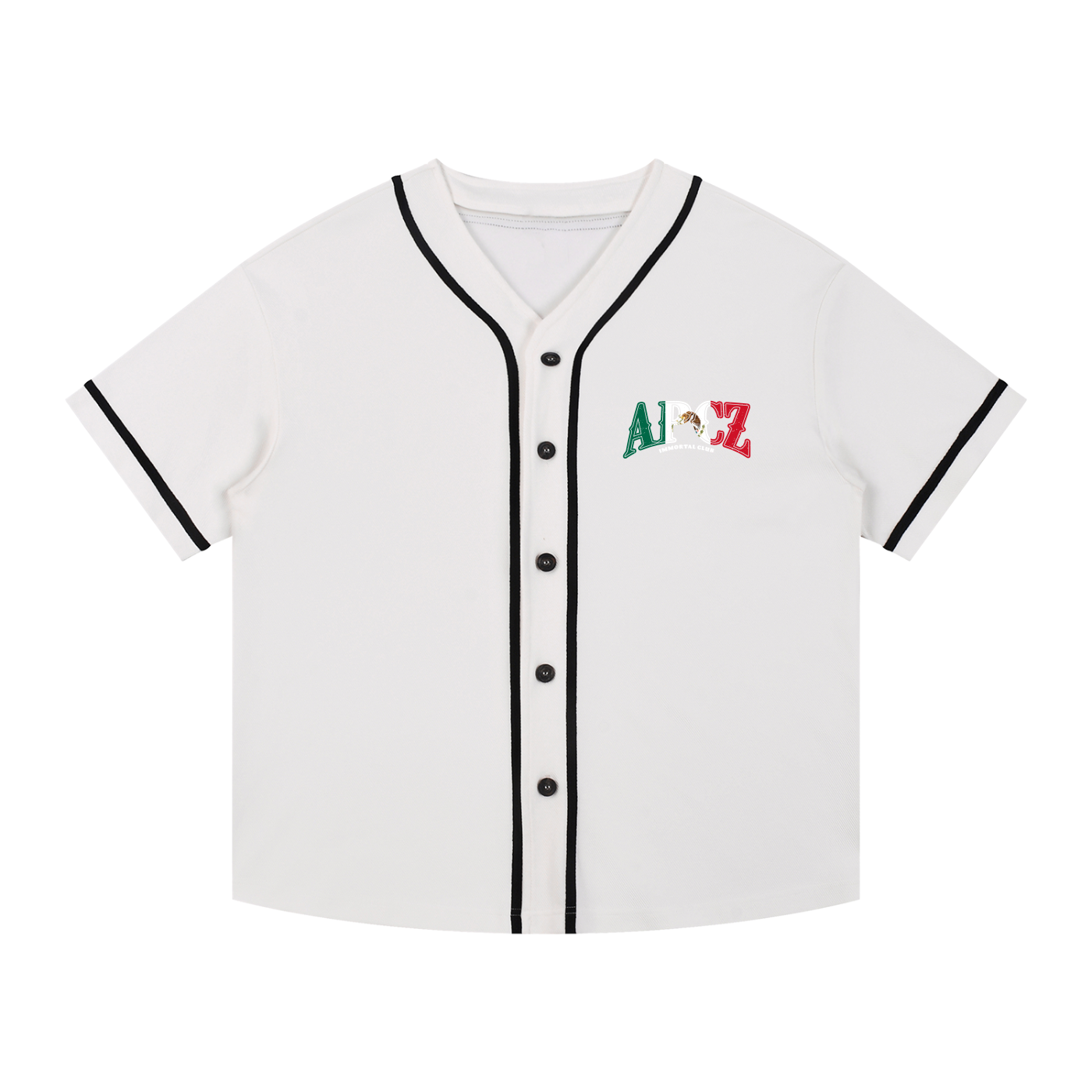 Piped Button-Up Jersey (MEXICO)