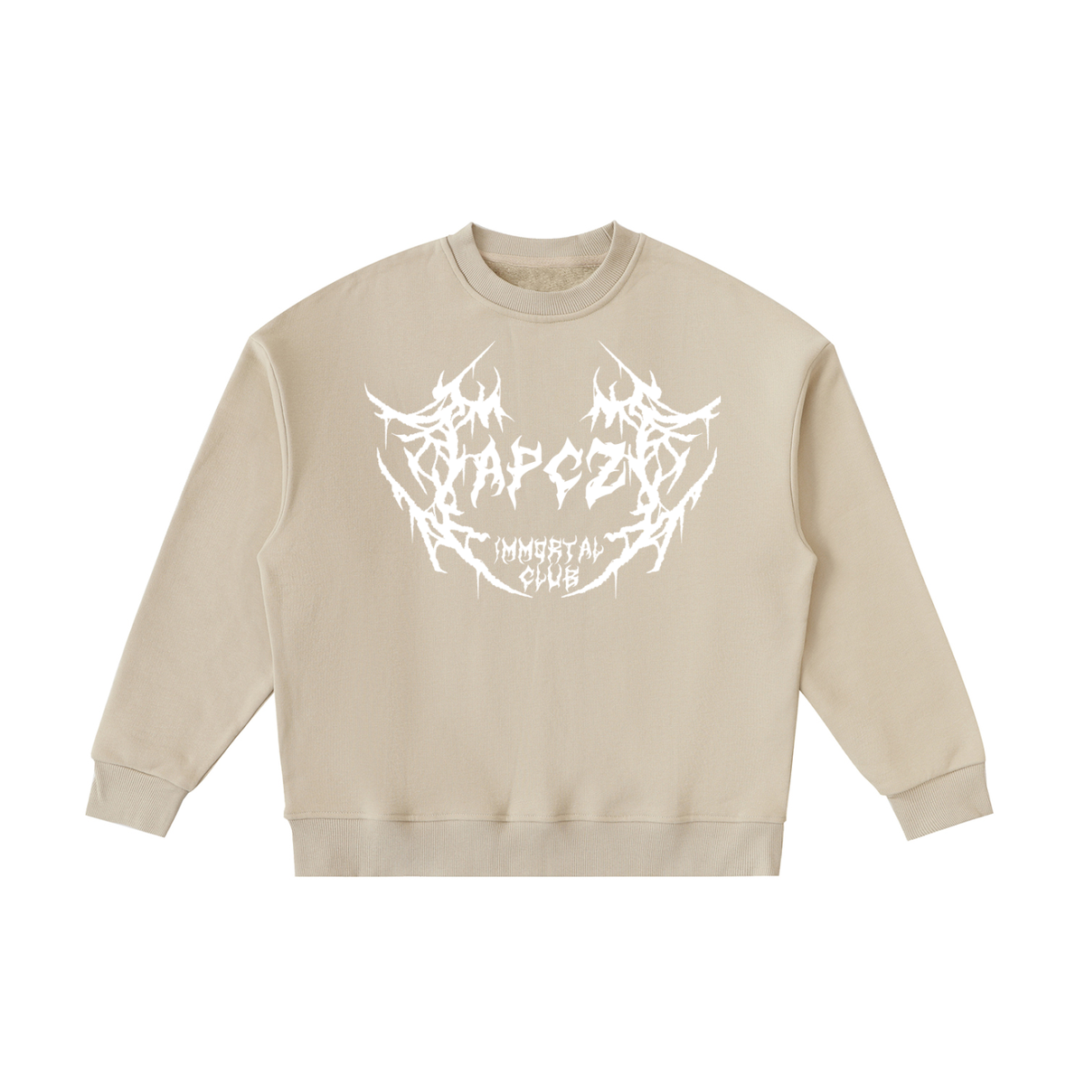 Essential Fleece Kids' Crewneck Sweatshirt (APCZ ROCK)