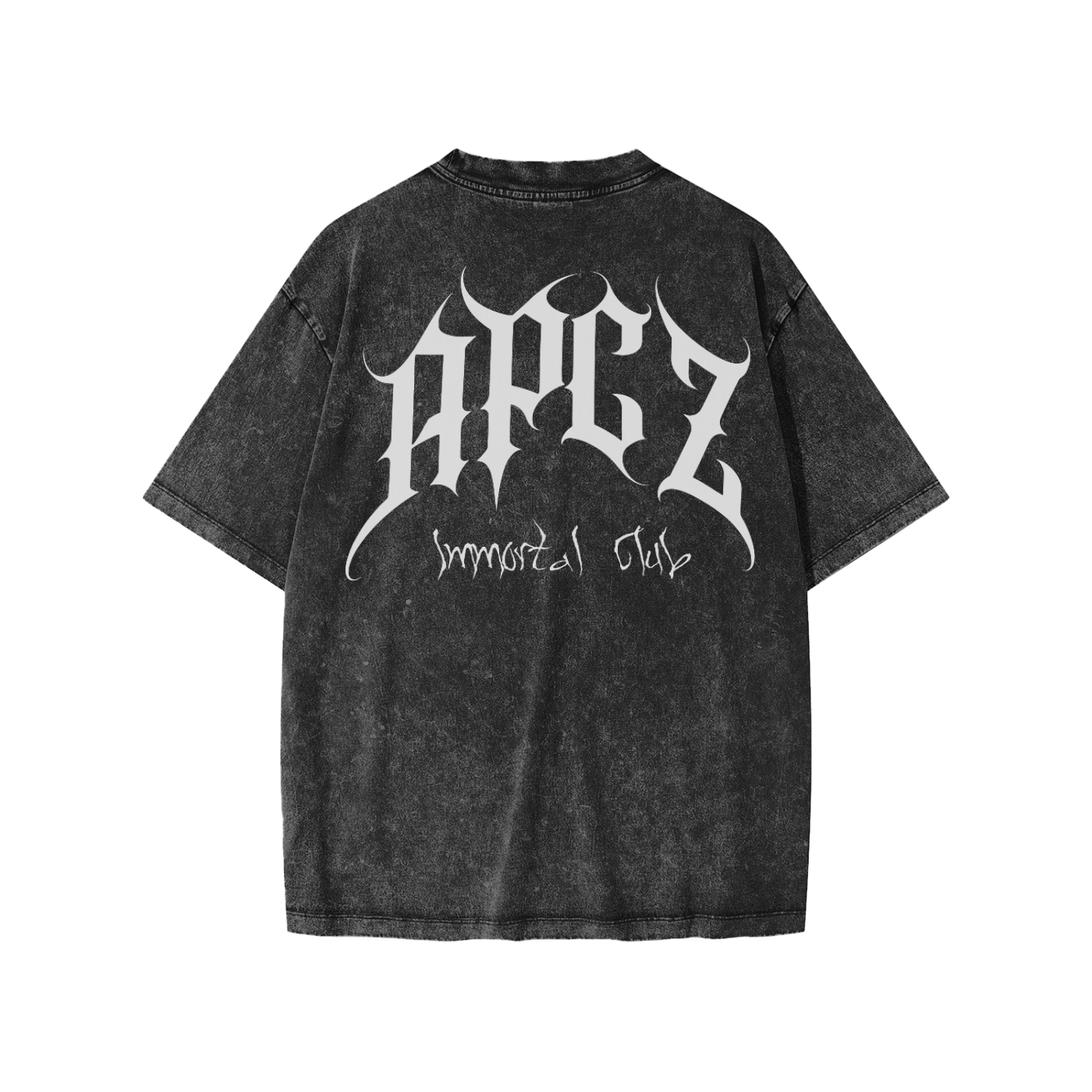 Snow Washed Kids' T-Shirt (IMMORTAL CLUB) WHITE