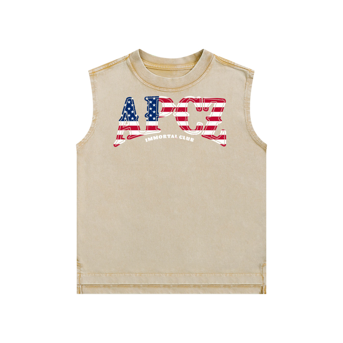 Snow Washed Kids' Tank Top (USA) Front (Size up 1-2)