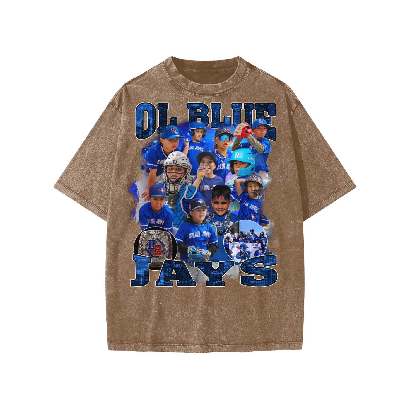Snow Washed Kids' T-Shirt (OL BLUE JAYS)