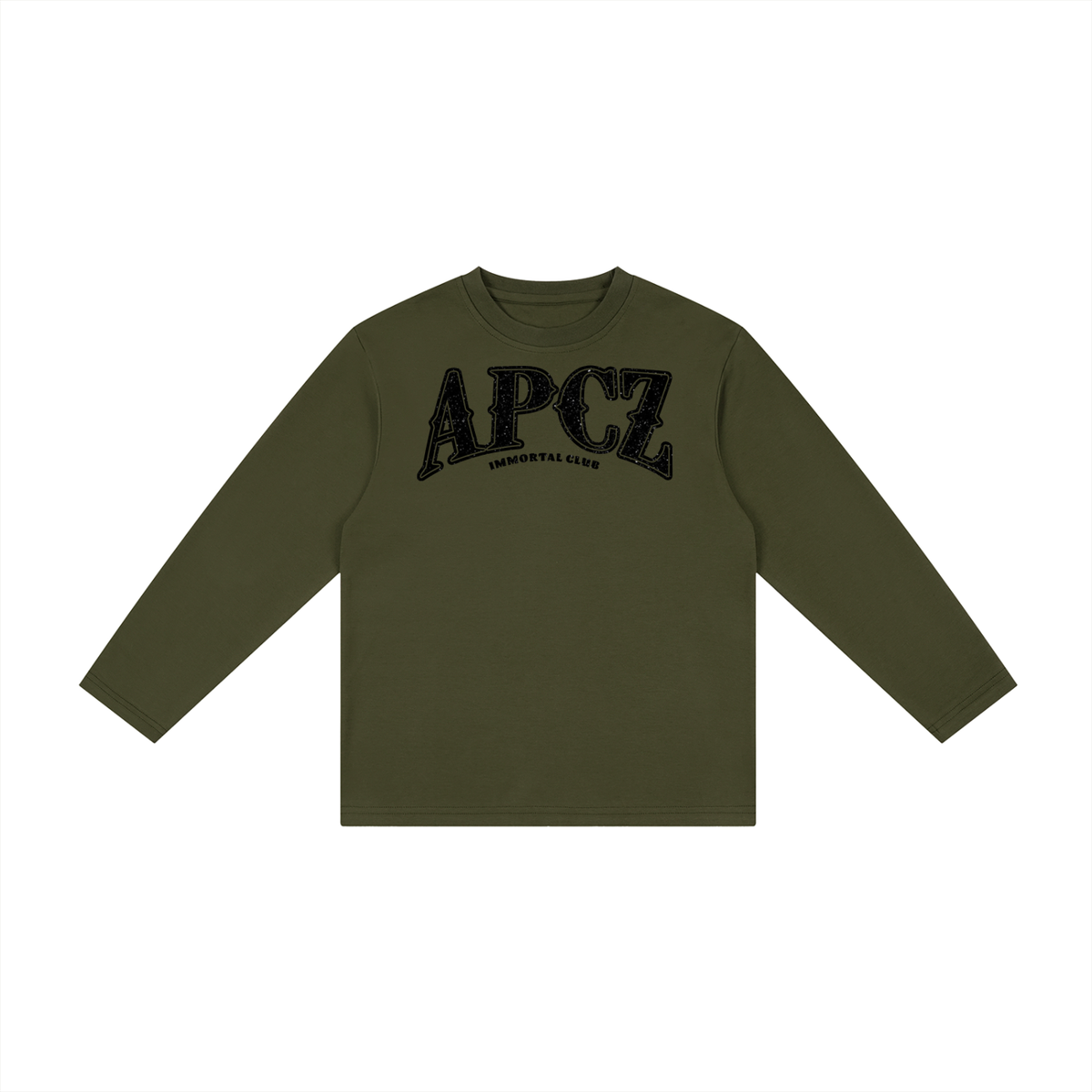Kid's Drop Shoulder Long Sleeve T-Shirt (APCZ)