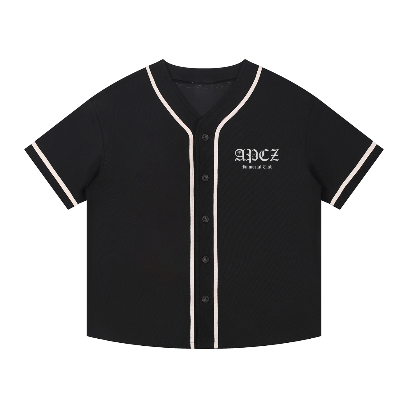 Piped Button-Up Jersey (IMC OLDIE)