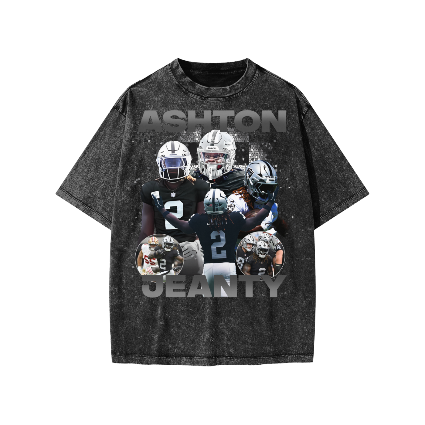 Snow Washed Kids' T-Shirt (ASHTON JEANTY)