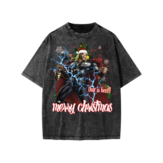 Snow Washed Kids' T-Shirt (HOLIDAY THOR)
