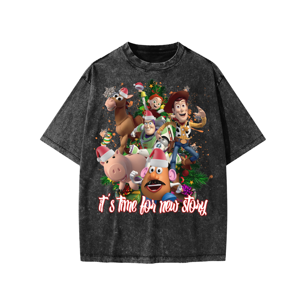 Snow Washed Kids' T-Shirt (HOLIDAY TOY STORY)