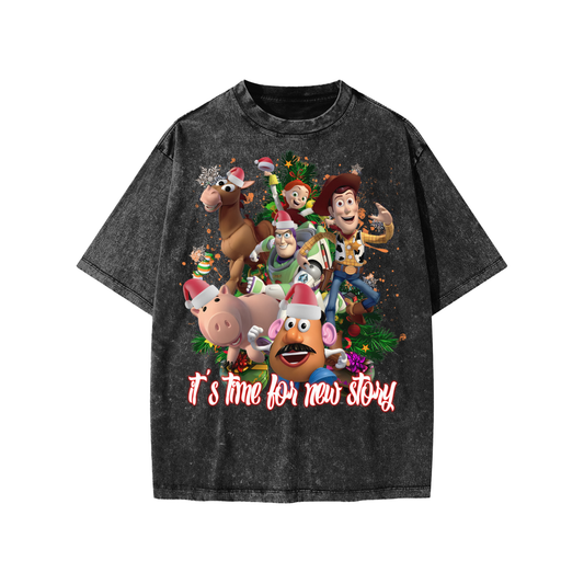 Snow Washed Kids' T-Shirt (HOLIDAY TOY STORY)