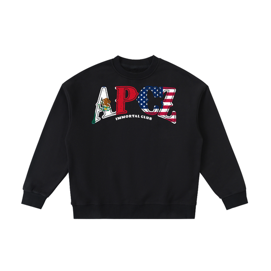 Essential Fleece Kids' Crewneck Sweatshirt (MEXICO/USA)