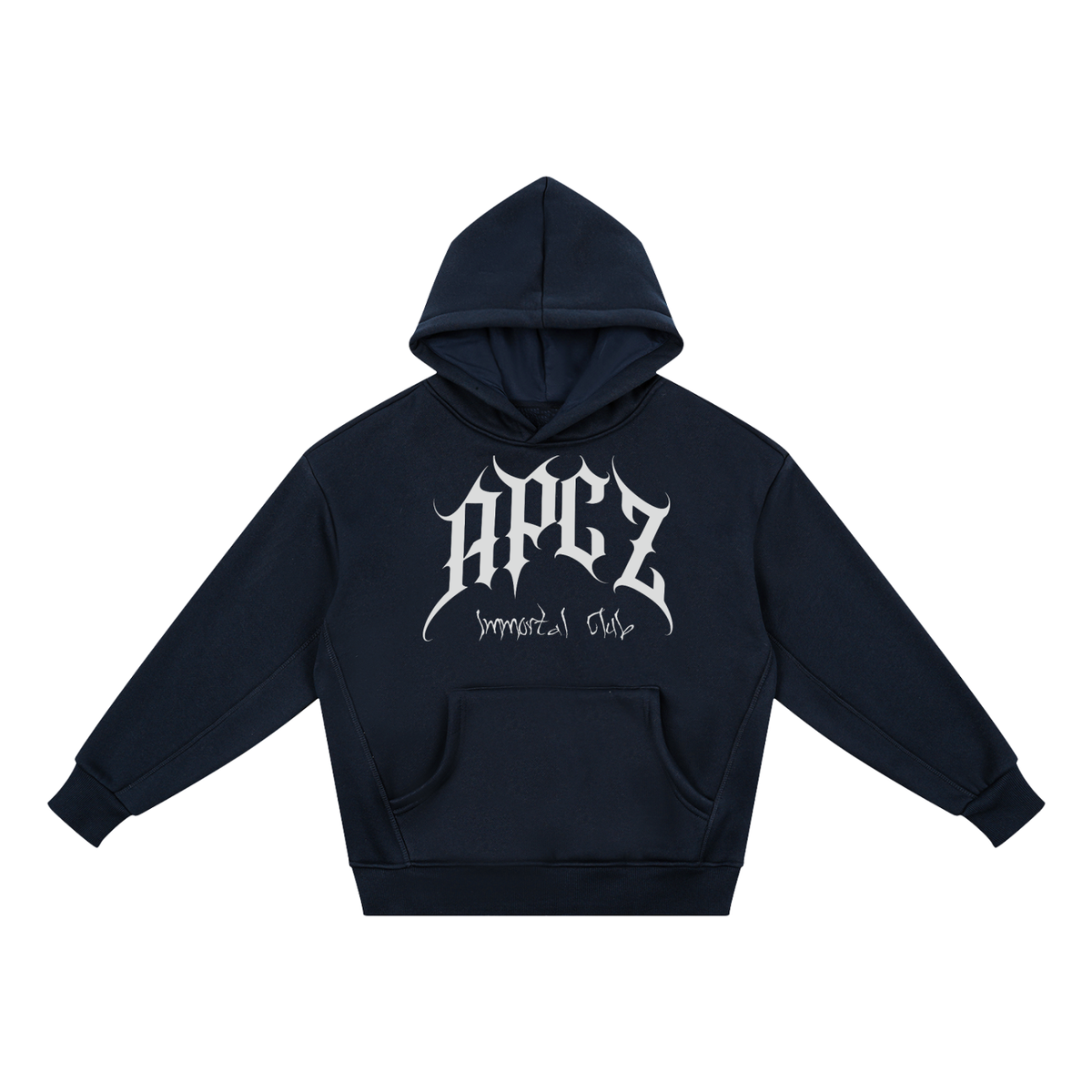 Essential Kids' Fleece Hoodie (IMMORTAL CLUB) WHITE