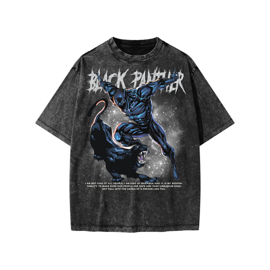 Snow Washed Kids' T-Shirt (BLACK PANTHER)
