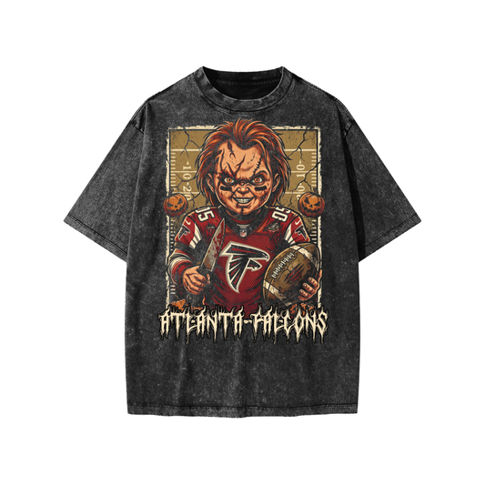 Snow Washed Kids' T-Shirt (FALCONS SPOOKY)