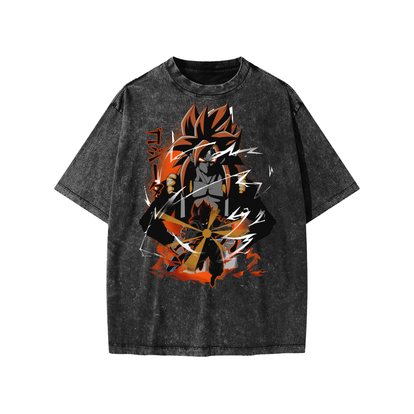 Snow Washed Kids' T-Shirt (SSJ 4 GOGETA)