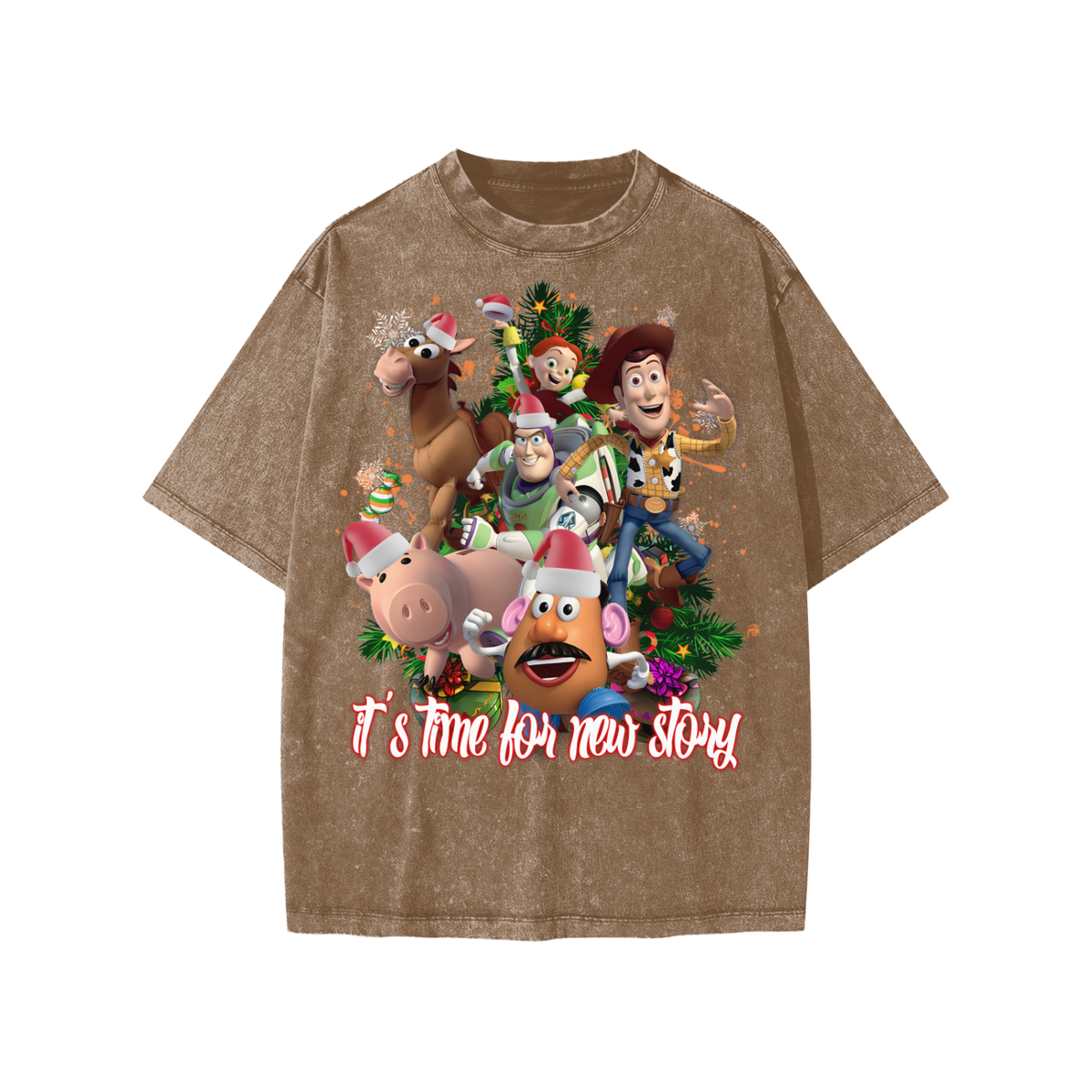 Snow Washed Kids' T-Shirt (HOLIDAY TOY STORY)