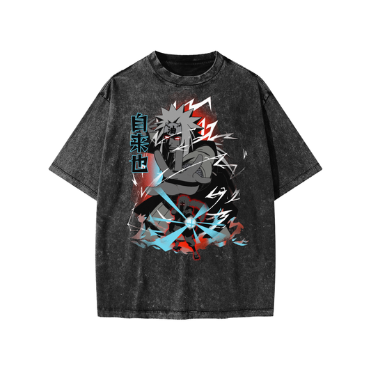 Snow Washed Kids' T-Shirt (JIRAIYA)